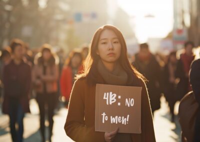 Welcome to the 4B Movement: Where women shave their heads and swear off men in protest